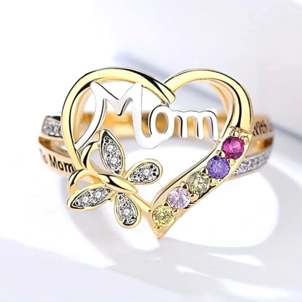 Ladies Golden Perfect Ring for Mother's day